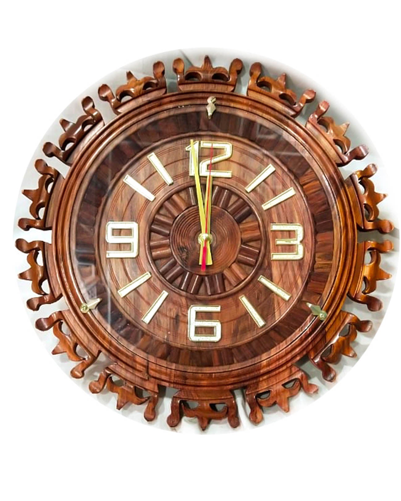 Wooden Wall Clock III