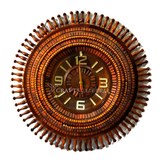 Wooden Wall Clock XII