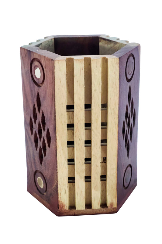 Wooden Pen Holder II