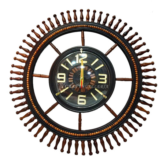 Wooden Wall Clock XIII