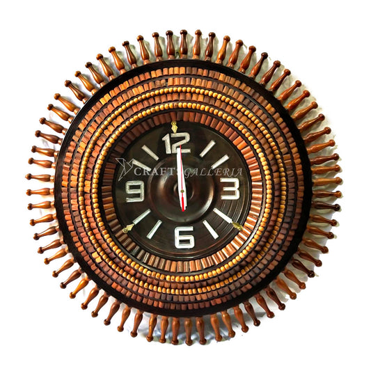 Wooden Wall Clock XV