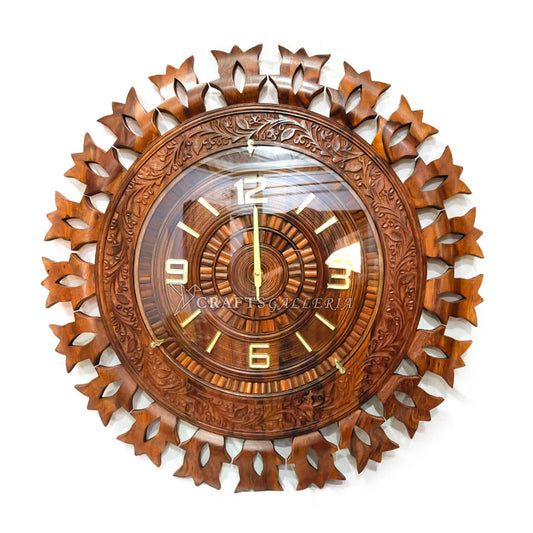 Wooden Wall Clock XVII