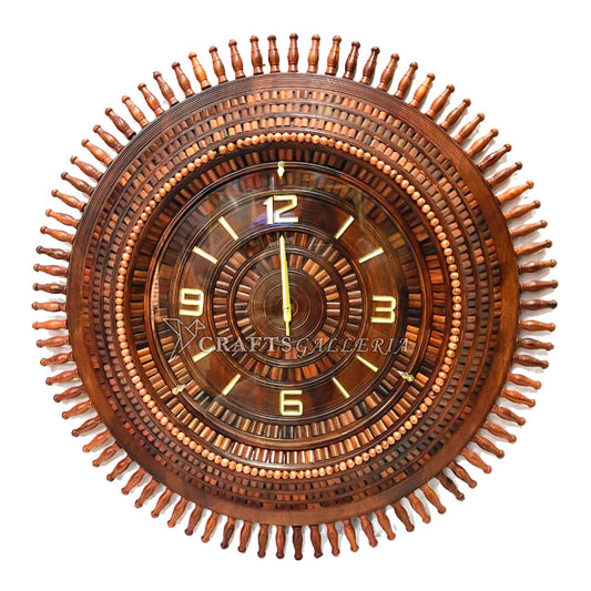 Wooden Wall Clock XXVII