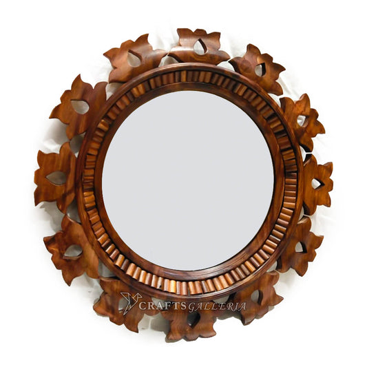 Wooden Wall Mirror II